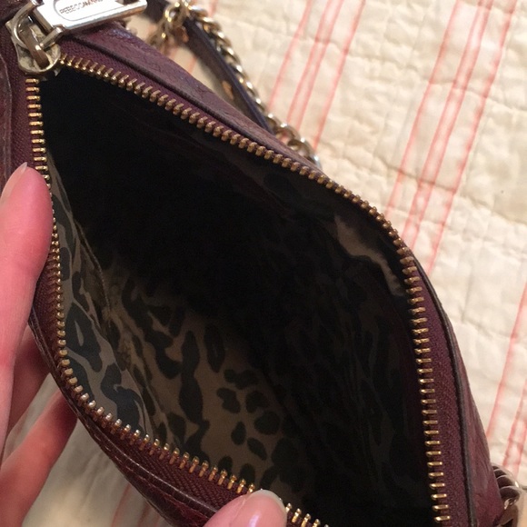 Red leather purse - Picture 7 of 9